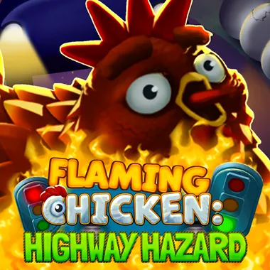 Flaming Chicken: Highway Hazard game tile